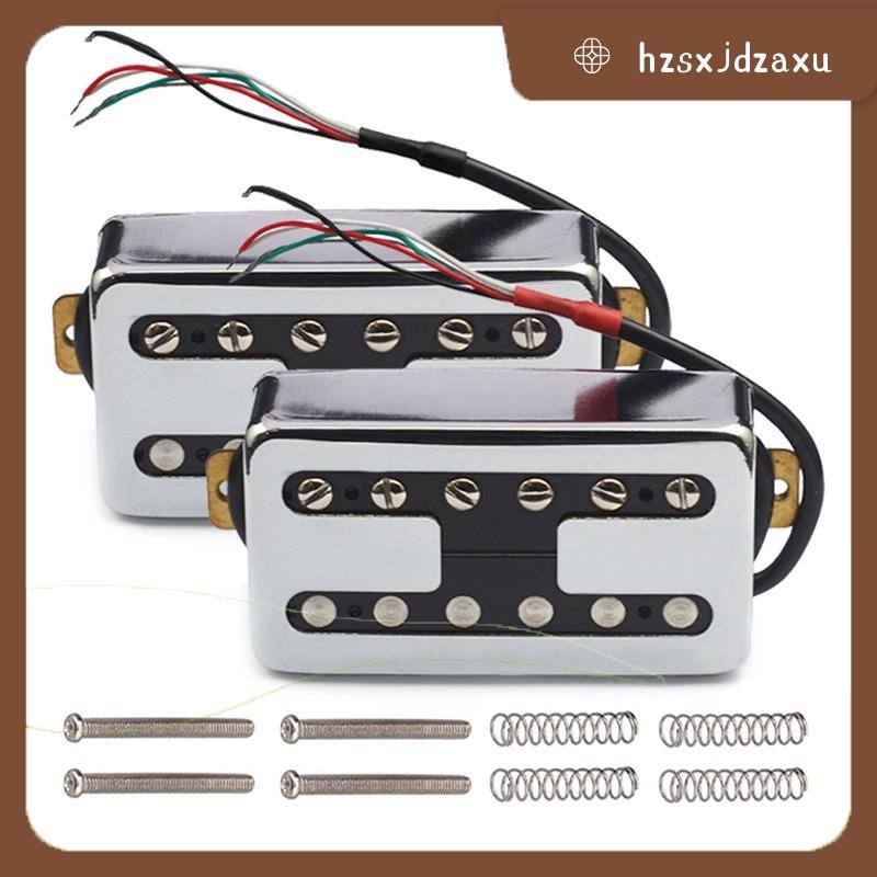 hzsxjdzaxu2 ชิ้น Humbucker รถกระบะสําหรับกีตาร์ไฟฟ้า FT สไตล์กีตาร์คอและสะพานกีตาร์ไฟฟ้า