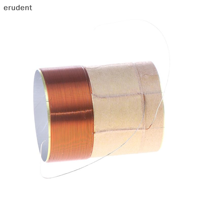 Erudent 1PCS ลําโพง Voice Coil ถักทองแดงตะกั่ว Bass Voice Coil 2 ชั้นลําโพงอลูมิเนียม Voice Coil อุปกรณ์ซ่อมใหม่