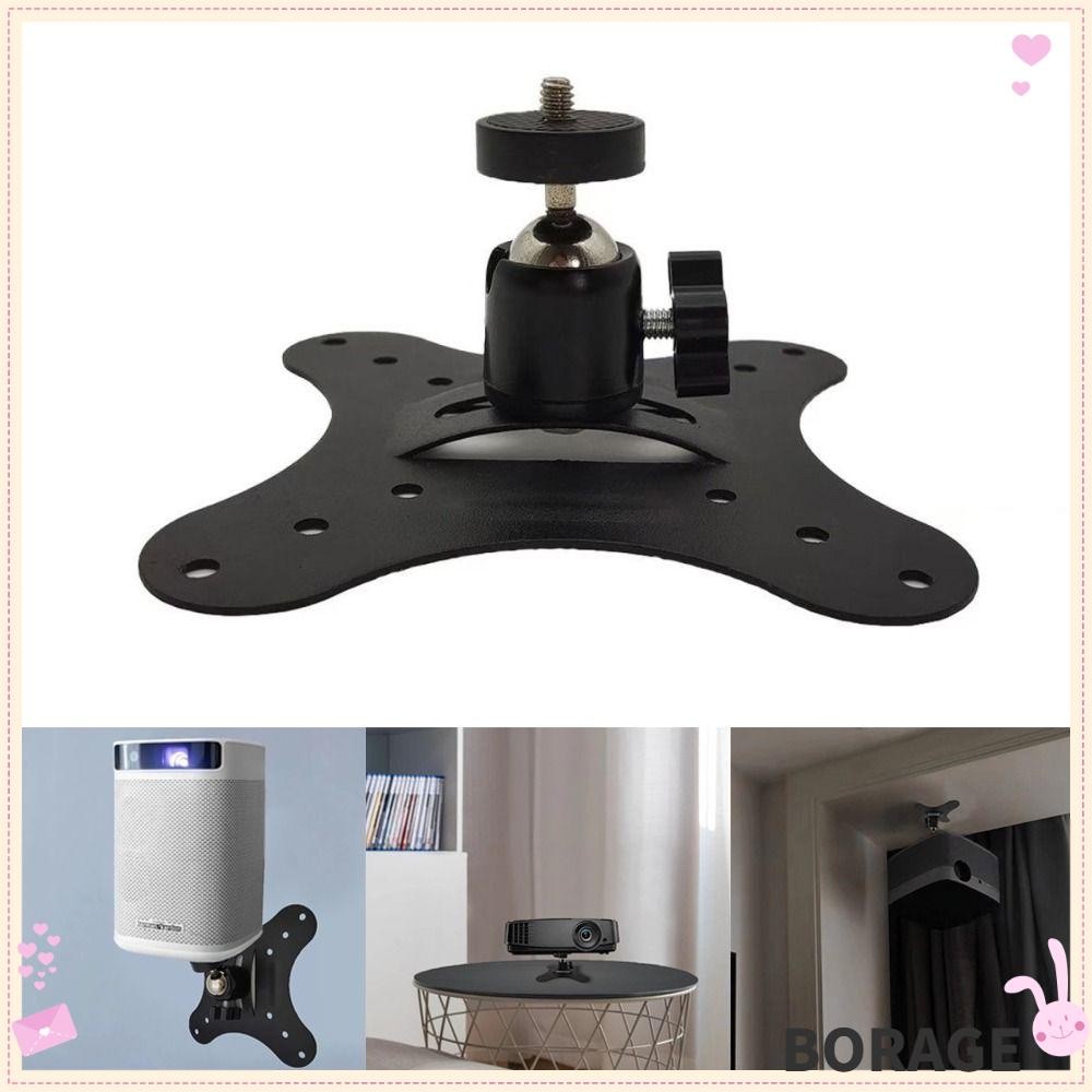โบราก โปรเจคเตอร์ติดผนังเพดาน พร้อมสกรู 1/4 นิ้ว 360° ขายึดโปรเจคเตอร์แบบหมุนได้, ขายึดกล้องขนาดเล็ก