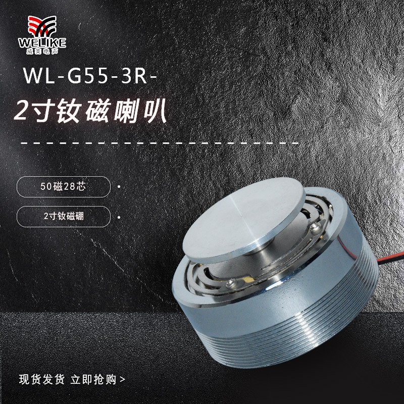 อุปทานโดยตรงจากโรงงาน คุณภาพสูง 50 มม. Resonance Speaker-4 Om