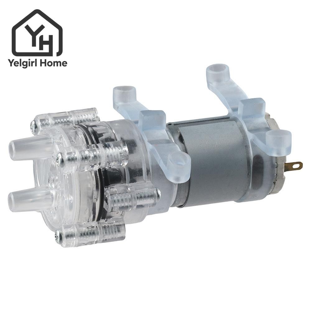 YELGIRLB Self Priming, DC 6V ถึง 12V R385 ปั๊มไดอะแฟรม, ทํางานใช้ EK1970 เครื่องใช้ในบ้านโครงการสูบน