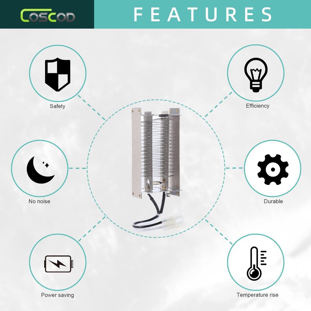 Original Bathroom Fan Heater Element Replacement Part, COSCOD Heater Element สําหรับ Nutone QTXN 110