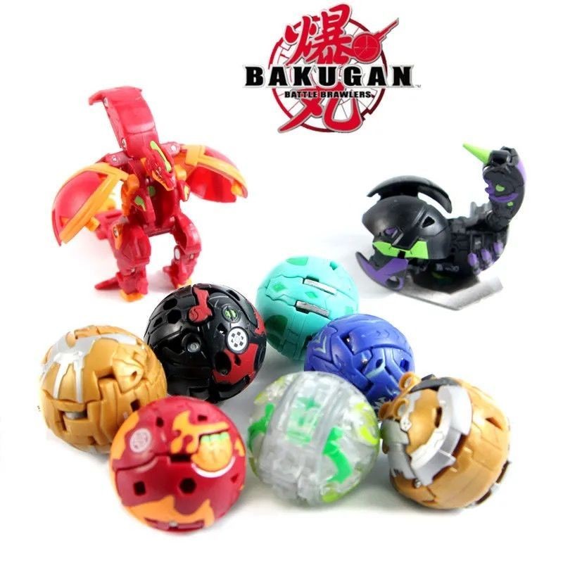 ในสต็อก ของเล่น บาคาร่าเด็ก บาคาร่าเด็ก บาคาร่า BAKUGAN Boy BAKUGAN Fire Unicorn Dark สามหัวสุนัข Ma