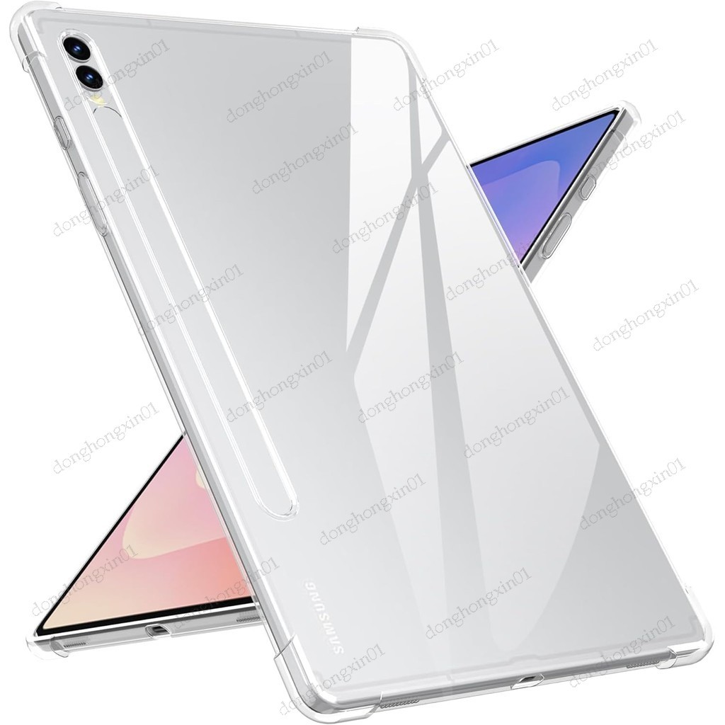 เคสสําหรับ Samsung Galaxy Tab S11 (11 นิ้ว) 2025 SM-X730/SM-X736B S11 Ultra 14.6 S10 Lite 10.9 นิ้ว Clear Soft TPU กันกระแทกถุงลมนิรภัยฝาครอบ