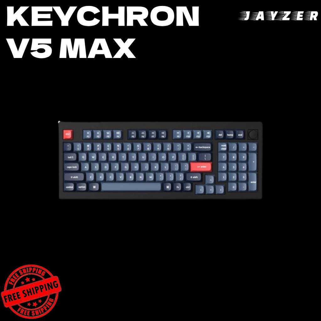 SG Keychron V5 Max คีย์บอร์ดเชิงกลแบบกําหนดเอง QMK/VIA