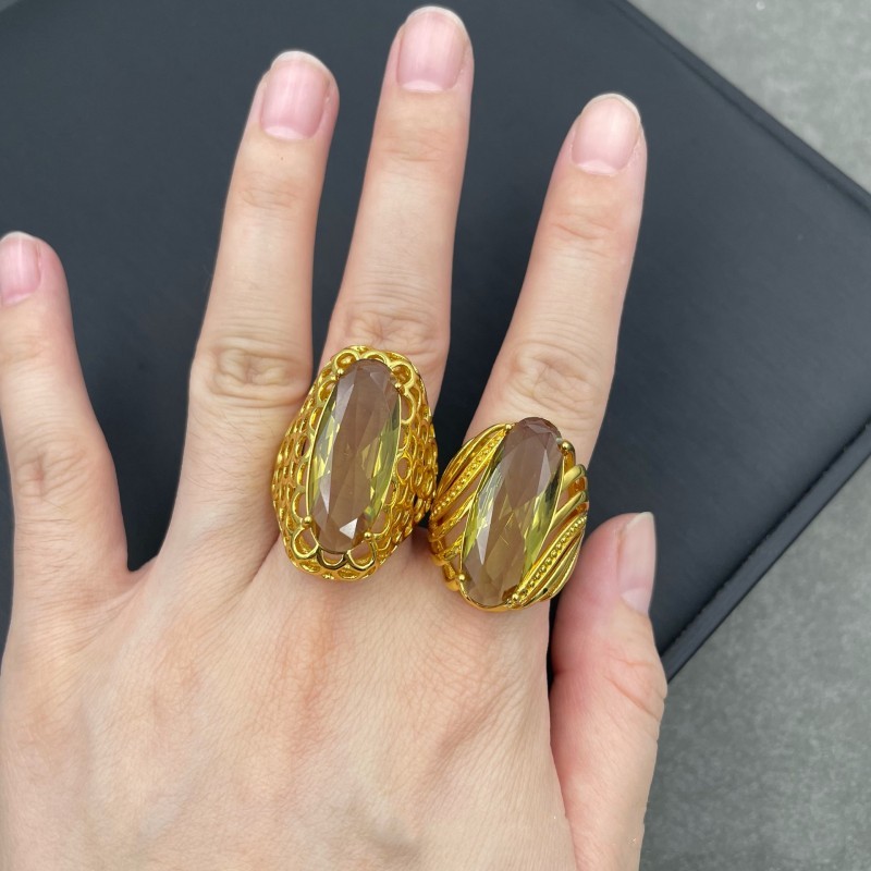 1 ชิ้น Sudan หินประณีตฝังแหวน