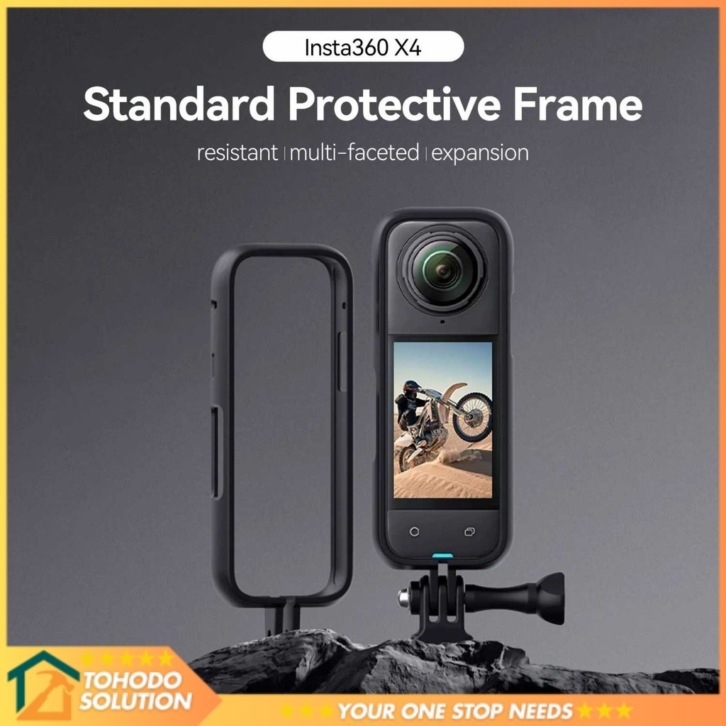 TELESIN Insta360 X4 Plastic Frame Action Camera Protective Case - S6-CRF-01-TIS