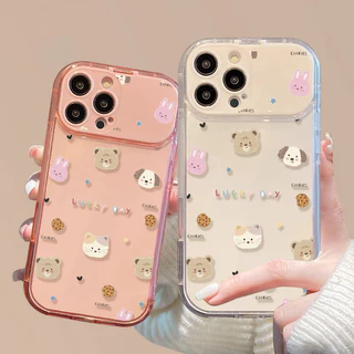 จัดส่งในพื้นที่ เคสกระจกแต่งหน้า สีชมพู โรแมนติก น่ารัก For IPhone16 15 14 13 11 6 7 8 plus Pro Promax X XR XSMAX HZJ133