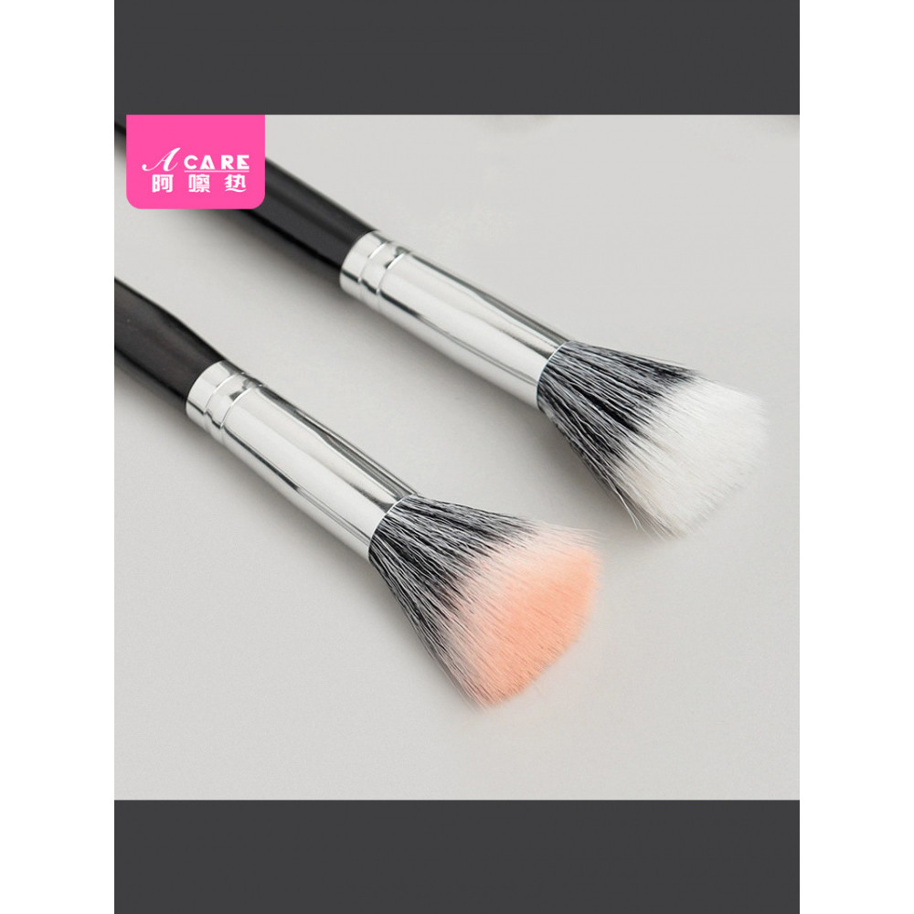 15Y10Y Dot Color Brush AB1S244-แปรงปัดแก้มขนาดใหญ่ High Gloss Repair Loose Powder แปรงแต่งหน้าแบบพกพ