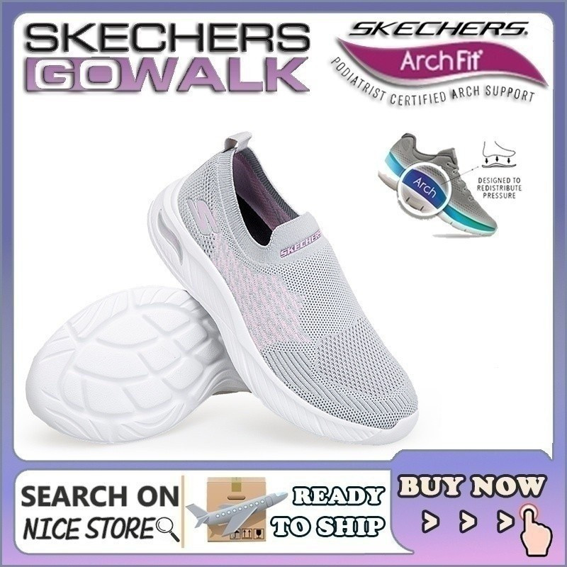 [penghantaran Ekspres]รองเท้าสตรี Skechers_Go-walk ผู้หญิง Kasut Perempuan รองเท้า Sukan Wanita Snea
