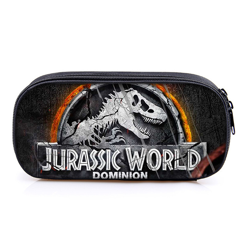 Jurassic World Layered กล่องดินสอเครื่องเขียน 3D การ์ตูน Stogage กระเป๋าอเนกประสงค์เด็กนักเรียนกระเป๋าดินสอที่ดีที่สุด