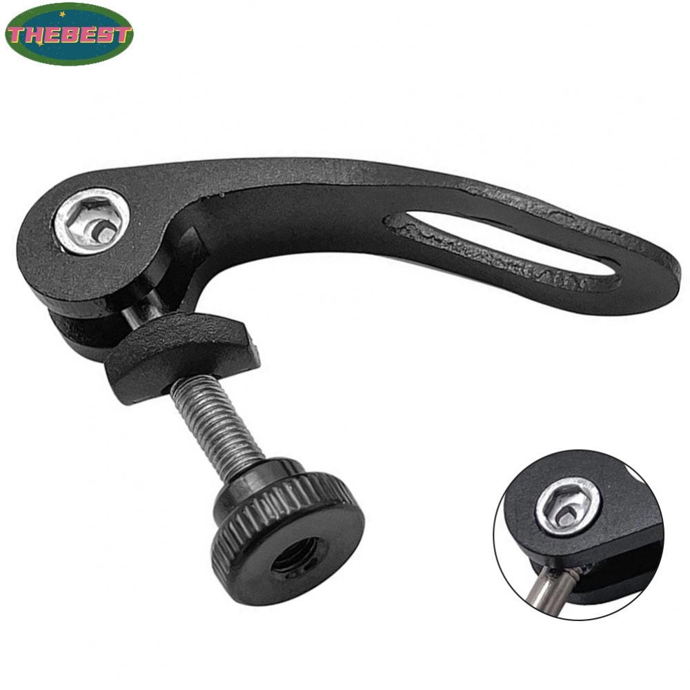 <Thebest>Portable M5x45mm Bicycle Seat Post Clamp Skewer Bolt Clip Screw for Easy ReleaseHot Sale