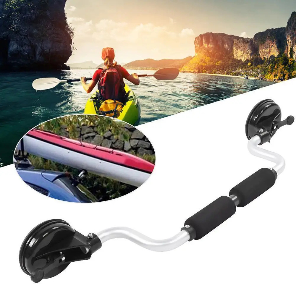 Kayak Roof Rack อลูมิเนียมดูดถ้วย Mount Carrier เรือแคนู Kayak อุปกรณ์เสริม Dropship