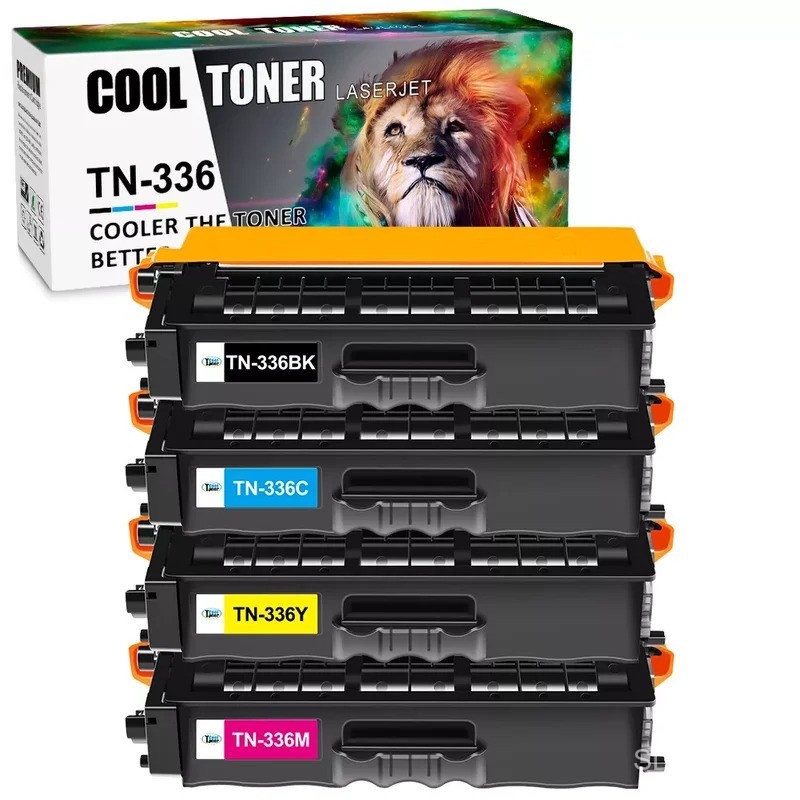 4PK Toner เข้ากันได้กับ Brother TN-336 TN336 HL-L8350CDW MFC-L8850CDW L8600CDW