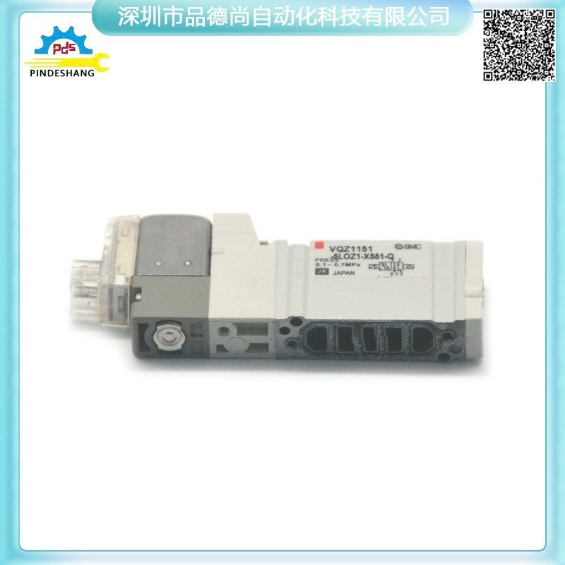 Ready Stock Solenoid Valve VQZ1151-5LOZ1-X551-Q Pass SMC Elastic Voltage Original 24V ของแท้ 5 ซีล