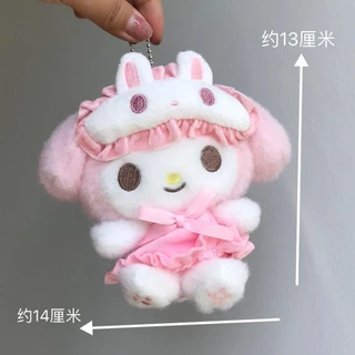 Sanrio My Melody & Hello Kitty กระเป๋าจี้ พวงกุญแจ และตุ๊กตา ของขวัญน่ารักสำหรับคอลเล็กชันสะสม