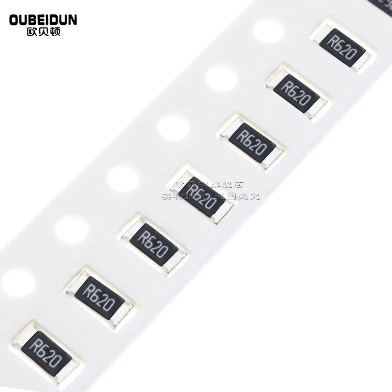 ตัวต้านทานชิป 1206 1% 5% 0.018 R Om 0.02 R R018 R020 R022