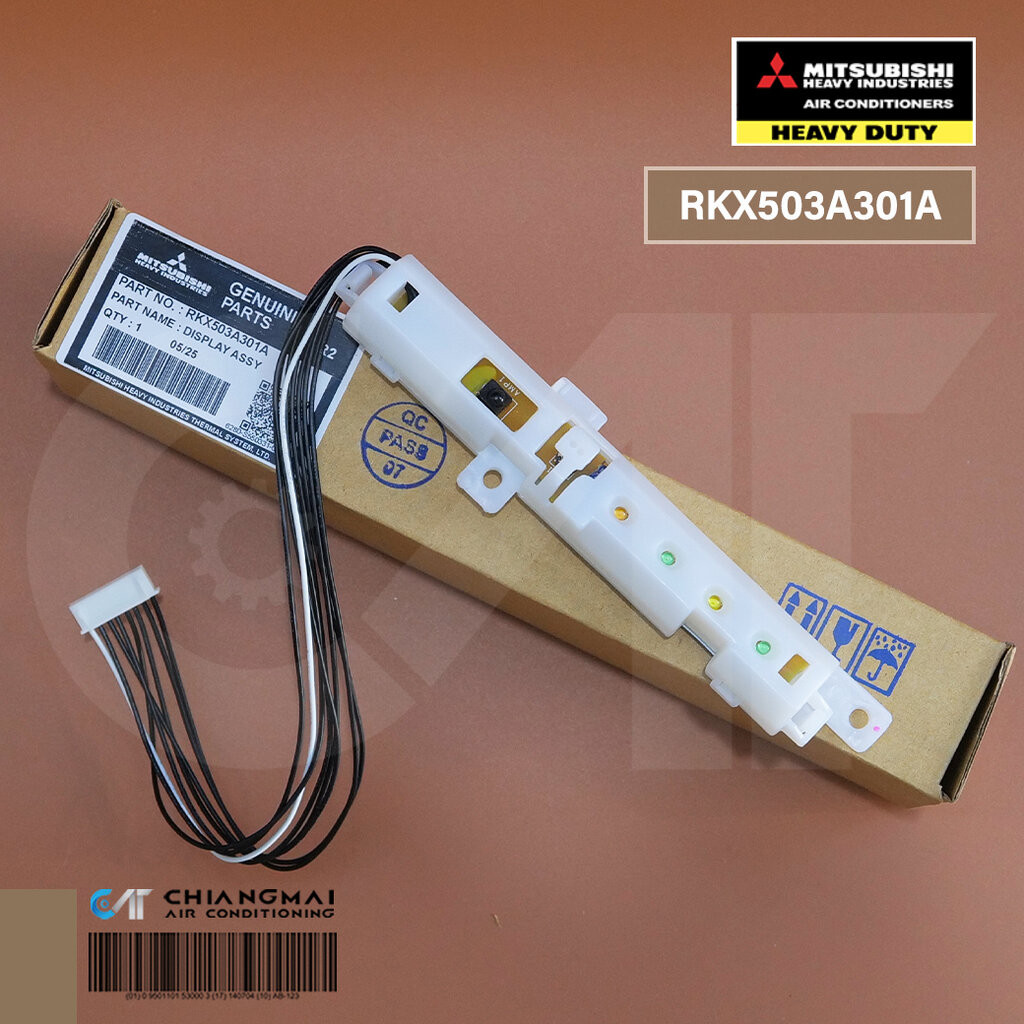 RKX503A301A (ใช้แทน RKX505A006A) แผงรับสัญญาณแอร์ Mitsubishi Heavy Duty ตัวรับสัญญาณรีโมทแอร์ มิตซูบิชิ อะไหล่แอร์ ขอ...