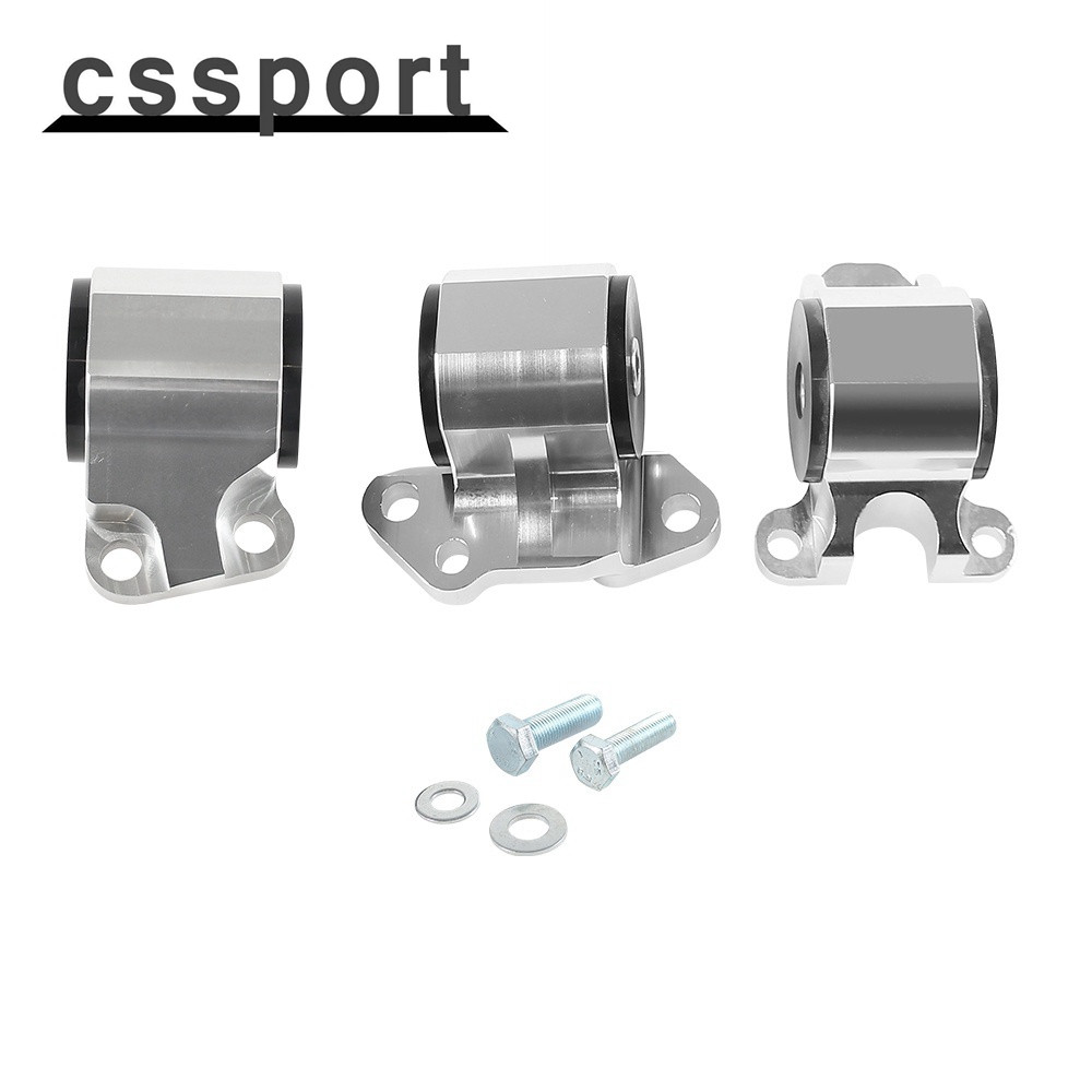 2 หลุม bolt เครื่องยนต์ Swap Mounts ชุดสําหรับ Honda Civic EG D15 D16 B16 B17 B18 ดัดแปลงเครื่องยนต์