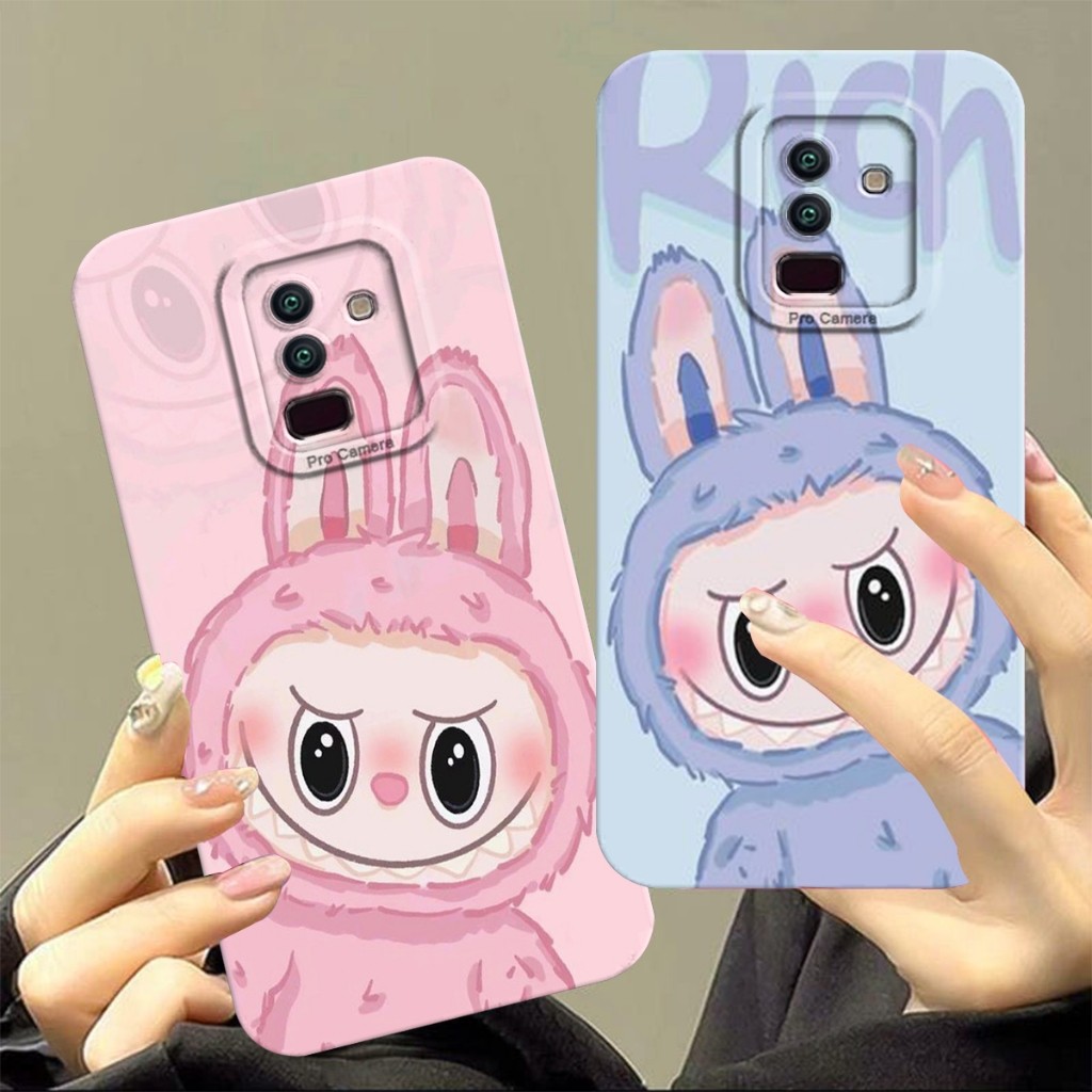 CAse Samsung A6 PLus J8 J4 J4 Plus กล้องป้องกัน CAse Pumpkin Motif