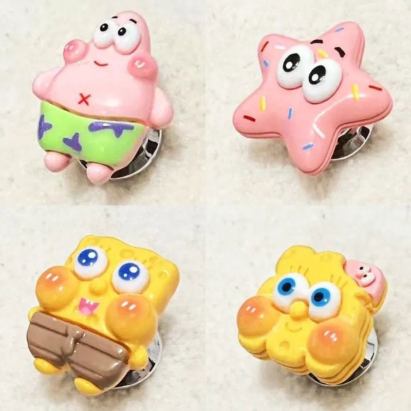 Ii20 ใหม่สไตล์ห้องน้ําเล็บยาว Flush Pie Daxing เฉพาะเล็บกล่อง Presser Aid ห้องน้ํา Creative สวิทช์ O