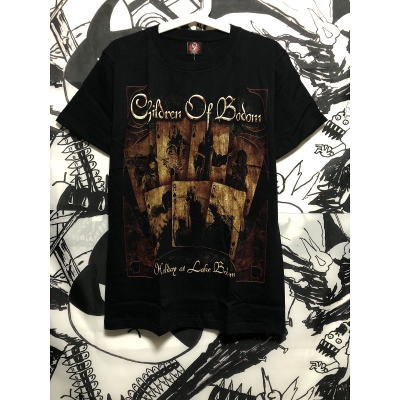 เสื้อยืดเวอร์ชั่นไทยแขนสั้น สายโลหะ Bodom E-1 RZ2E