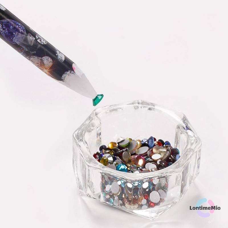 LontimeMio] เล็บ Dotting ดินสอ Rhinestone Picker Contactless Pick Up เครื่องมือสําหรับดินสอขี้ผึ้งคริสตัลสําหรับหินเล็บอุปกรณ์เสริมและเครื่องมือใหม่
