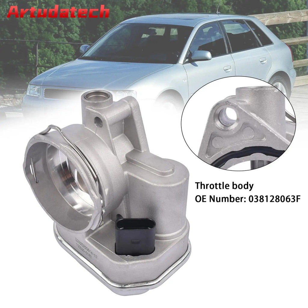 เรือนปีกผีเสื้อ Artudatech 038128063F สําหรับ VW Touran 1T1 1T2 Golf Passat Audi A3 1.9 2.0 TDI รถอุ