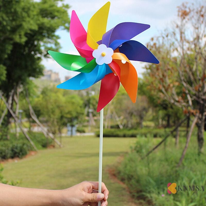 KNMSA] Garden Yard Studio Outdoor Windmill Wind Spinner เครื่องประดับตกแต่งของเล่นเด็ก ศเดิมnnnคอเต่