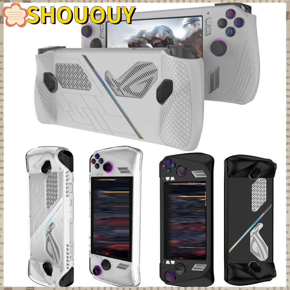 SHOUUY ป้องกัน,ซิลิโคนกันกระแทกฝาหลัง,Non-defrmation Soft Full Protection Handheld Console Shell ASU