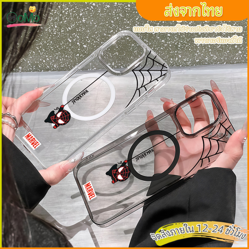 ซูเปอร์ฮีโร่ 🧲ดูด🧲แม่🧲เหล็ก เคสสำหรับไอโฟน magnetic case for iPhone11 13 16Pro Max 15PLUS/14/13/12/XS Max/XR/X 7 8plus - รูปที่ 6