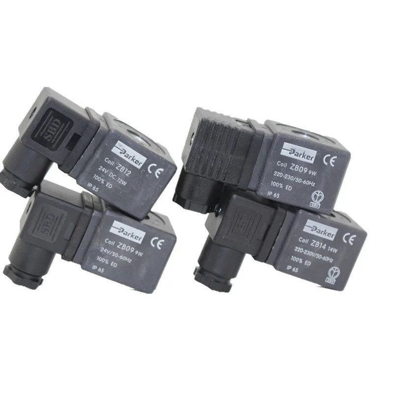 ZB09 Parker โซลินอยด์วาล์วคอยล์ ZB12 คอยล์ ZB14