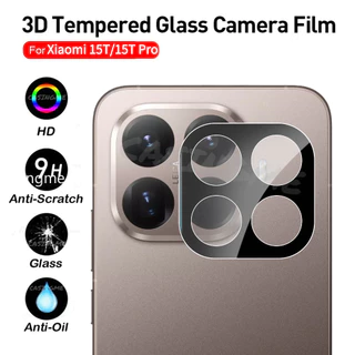 Xiaomi 17T 15TPro 2025 Full Coverage 3Dเลนส์กล้องสําหรับXiaomi 15T 15T 15 T15 15TPro Xiaomi15T Proกล้องป้องกันฟิล์มกระจกนิรภัยคลุมทั้งหมดเลนส์กล้องกระจกป้องกัน