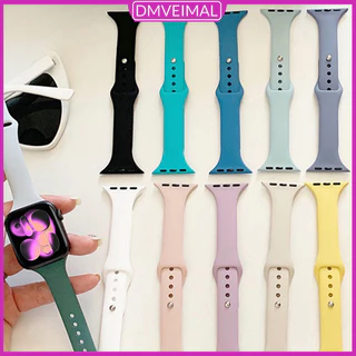 สายนาฬิกาซิลิโคนนิ่มบางสร้อยข้อมือสายนุ่ม for Apple Watch Iwatch Series 11 10 9 8 7 6 SE 3 2 44 40 46 42 49 45 41 38มม.