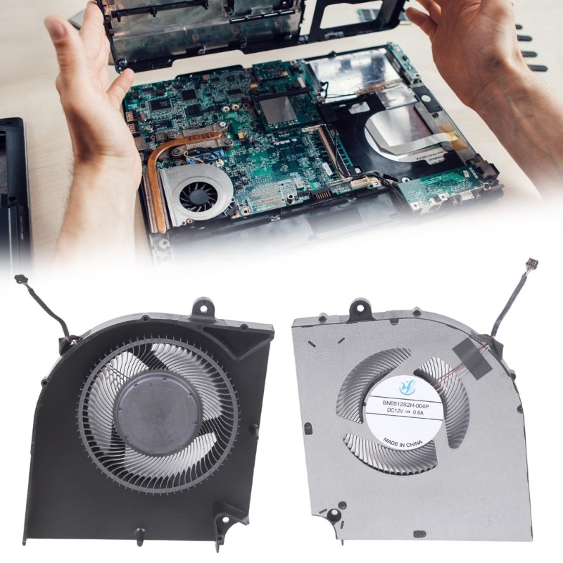 R * พัดลม CPU ที่เงียบสงบสําหรับ 16pro 16S 16K 2023 แล็ปท็อปที่มีประสิทธิภาพการจัดการความร้อนสําหรับ