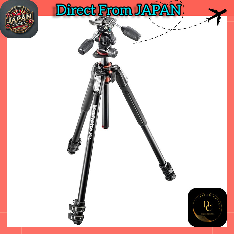 Manfrotto 190 Series Professional Tripod - Aluminum & Carbon Options with Various Head Kits