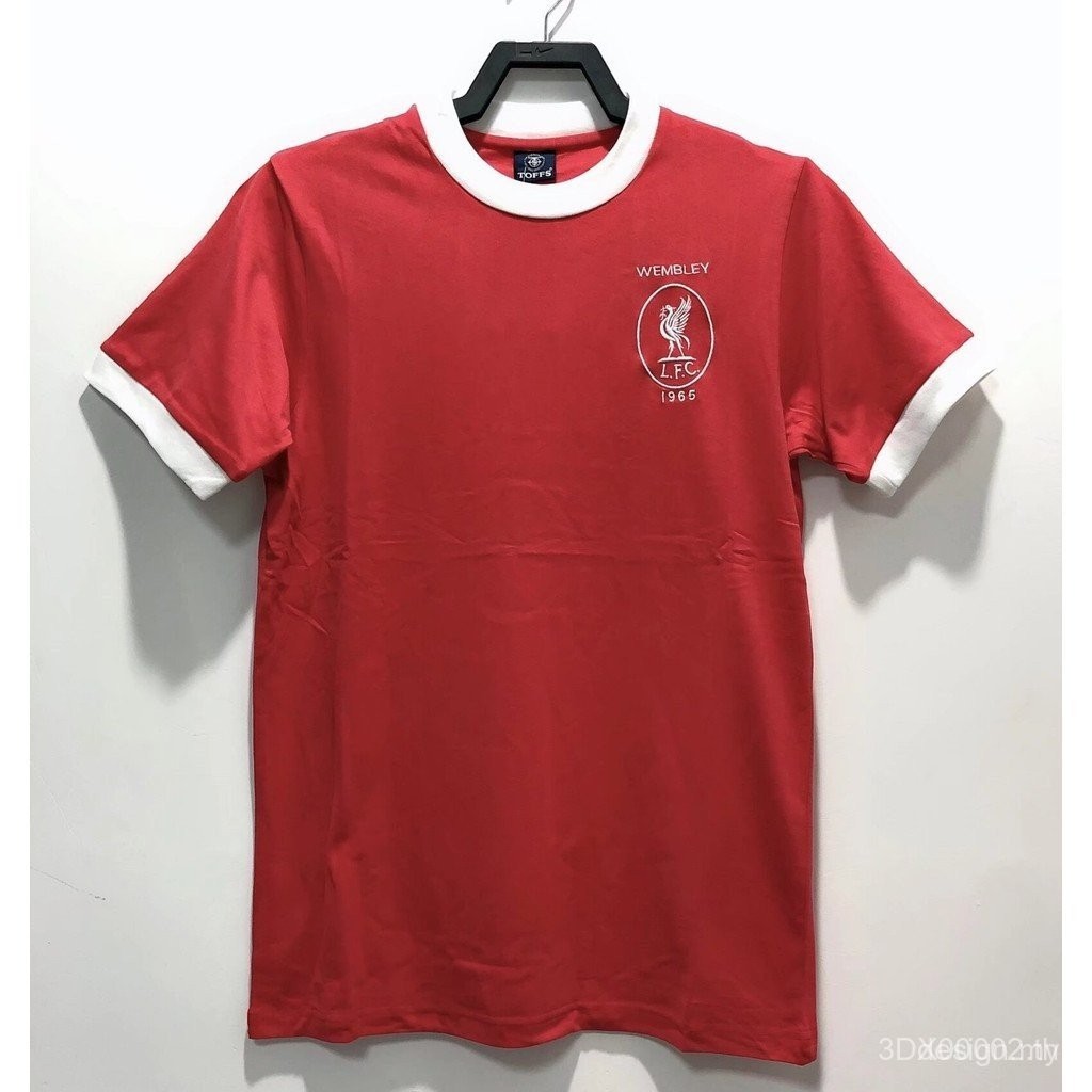 เสื้อกีฬาฟุตบอลย้อนยุค ลิเวอร์พูล บ้าน สไตล์แขนสั้น