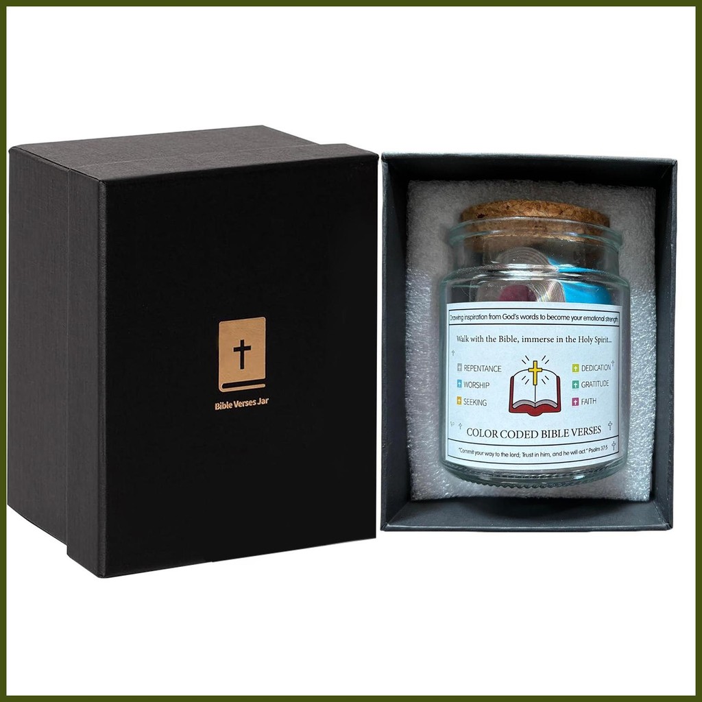 Spiritual Bible Verse Jar สเปน Scripture สวดมนต์ Hope Bible Verse Jar ตกแต่งผู้หญิงผู้ชาย Positive T