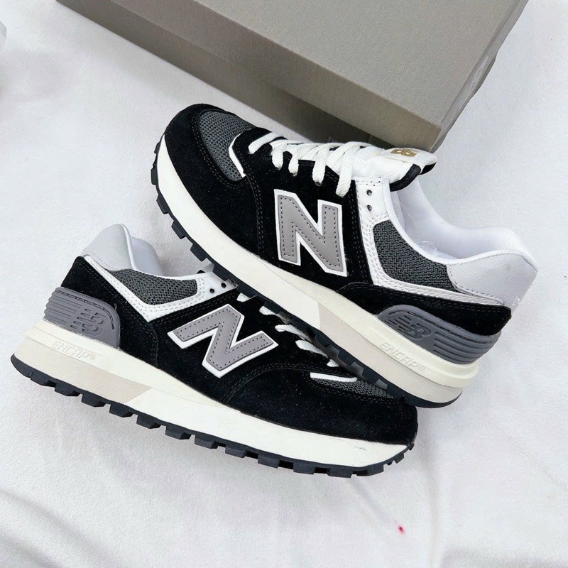 ใหม่. รองเท้า Balance 574 Legacy Black Marblehead, new_balance_574 legacy Navy, รองเท้าผ้าใบผู้หญิง 