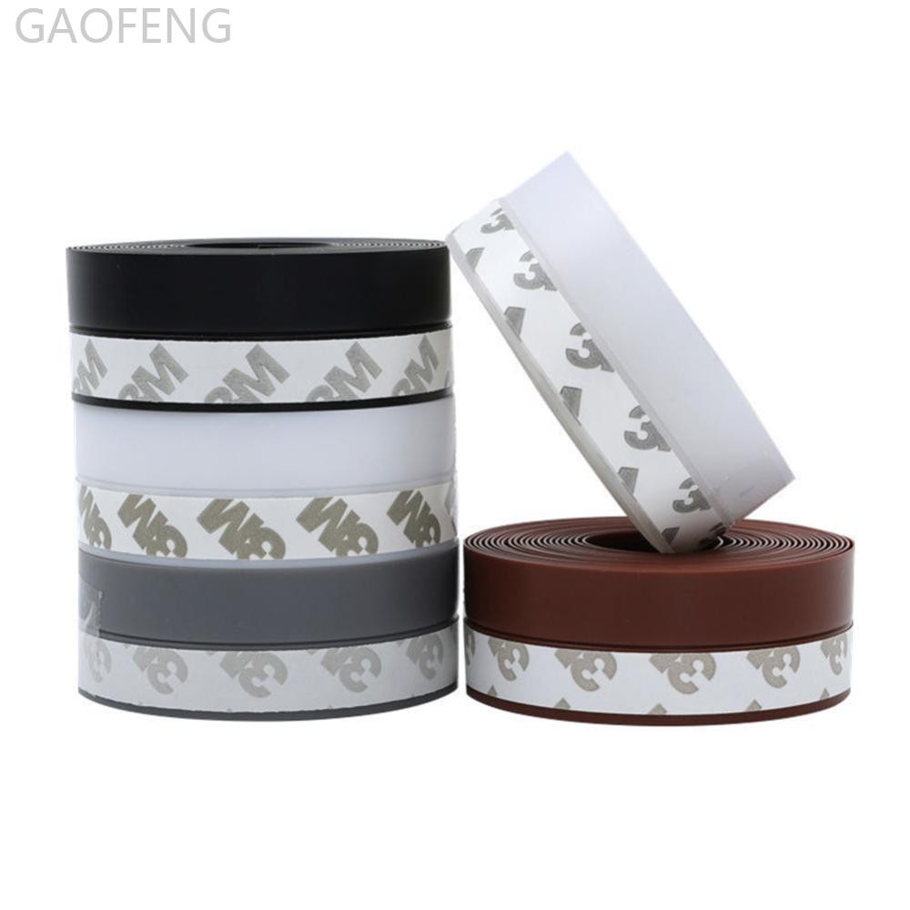 GAOFENG 5M ประตูด้านล่างซีล Strip Weather Window ซิลิโคนซีล Weatherstrip Windproof ฝุ่น Self กาวประต