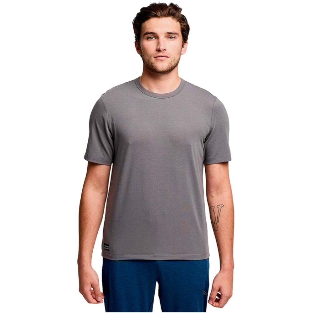SAUCONY TRIUMPH SHORT SLEEVE เสื้อวิ่งแขนสั้นผู้ชาย