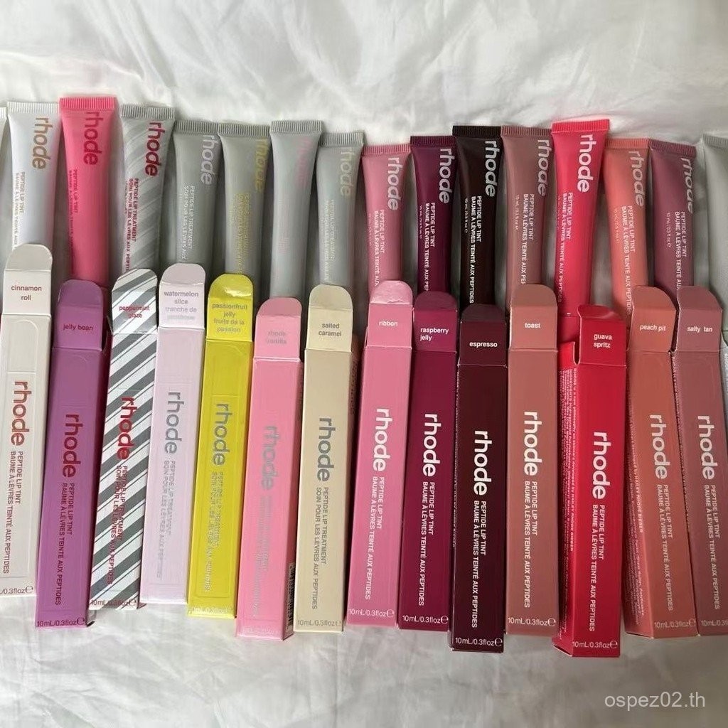 ขาย rhode ขาย rhode ผิว Rhode ไม่มีสีไม่มีกลิ่น unscentde ลิปสติก Lip Gloss Lip Oil Gel Lip Care Moi
