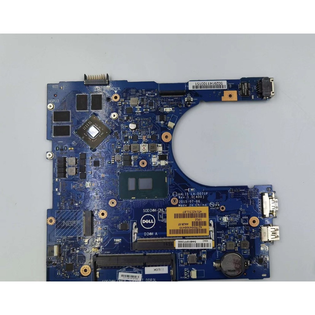 Dell 5455 555 555 5545 5559 5558 3559 LA-B843P LA-D071P LA-C142P