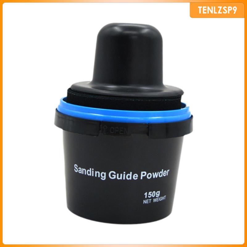 [tenlzsp9] Dry Guide Coat สีดําค้นหารอยขีดข่วนพร้อม Applicator Dry Guide Coat Powder สําหรับ