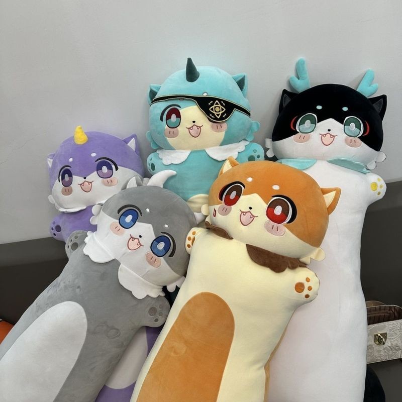 Honkai: Star Rail Chimera Plush Body หมอนยาว 90 ซม., Ultra-Soft น่ารักตุ๊กตาของเล่นของขวัญวันเกิดที่