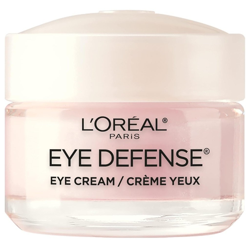 LOreal Paris Dermo-Expertise Eye Defense Eye Cream พร้อมคาเฟอีนและกรดไฮยาลูโรนิก 0.5 ออนซ์