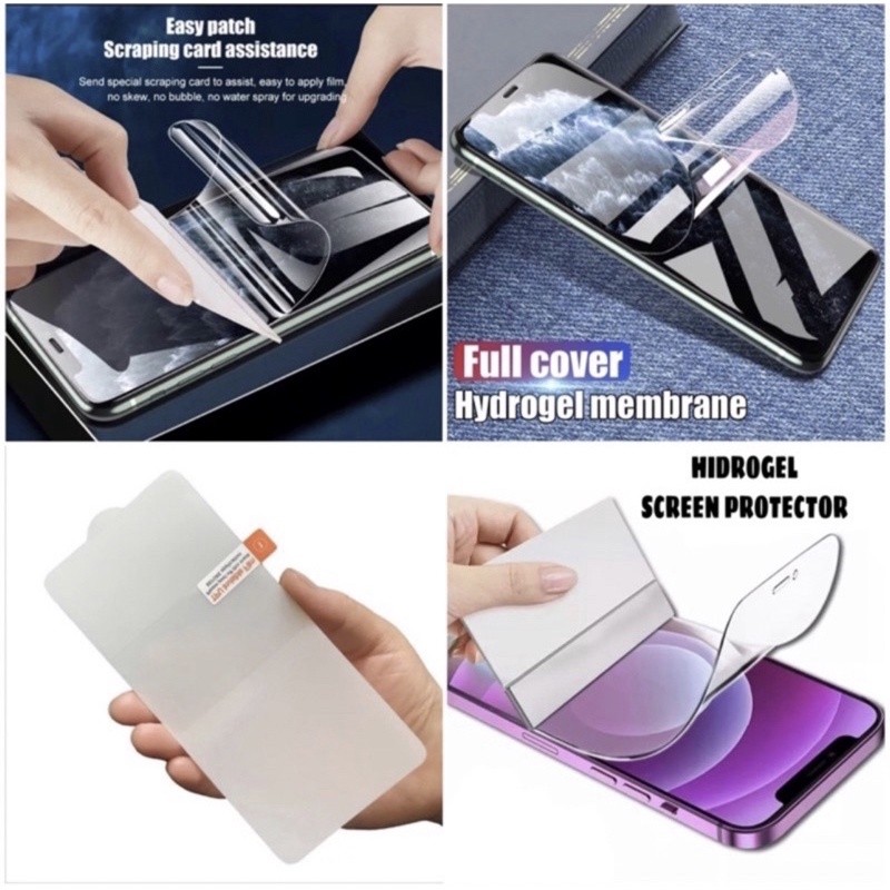 HYDROGEL CLEAR - SAMSUNG M02/M10/M11/M12/M14/M20/M20S/M21/M22/M23 5G/M30/M30S/M31/M32/M33 5G/M53/M52