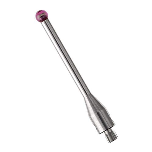 CMM Touch Probe Stylus 2mm Ruby Ball M2 เกลียว 20mm ยาว A-5000-3603 (H3603 M2*D2.0*L20.0)