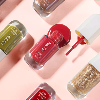 10ml สีสัน Water-ฐานเล็บ 40 สี Air Dry Peel Off เล็บสําหรับเล็บ DIY ยาวนานอุปกรณ์ภาพวาดเคลือบเงา