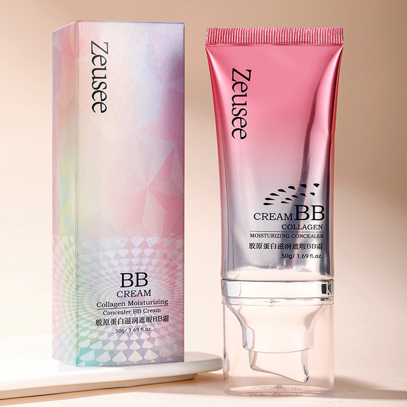 [คลังสินค้าพร้อม] Zeusee Zeuse Collagen Moisturizing CONCEALER บีบีครีมคอนซีลเลอร์ Moisturizing Beau